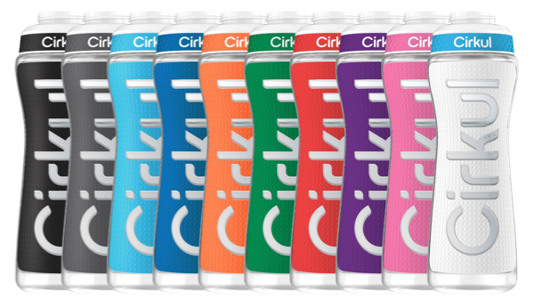 22oz. Grip Squeeze Plastic Bottle & Sport Lid G9