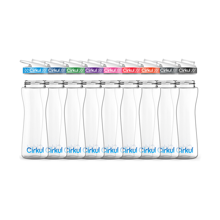 22oz. Plastic Bottle & Comfort Grip Lid Y1
